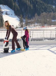 Eislaufen im Hotel Kristall