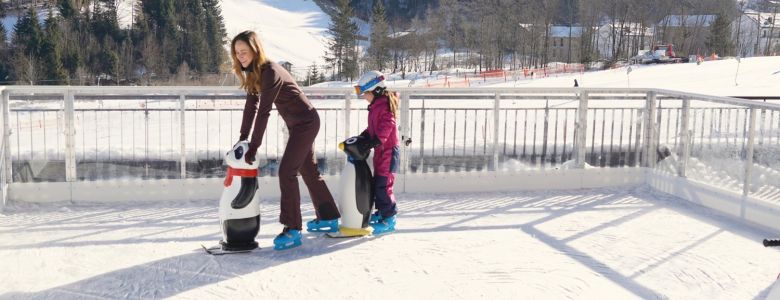 Eislaufen im Hotel Kristall
