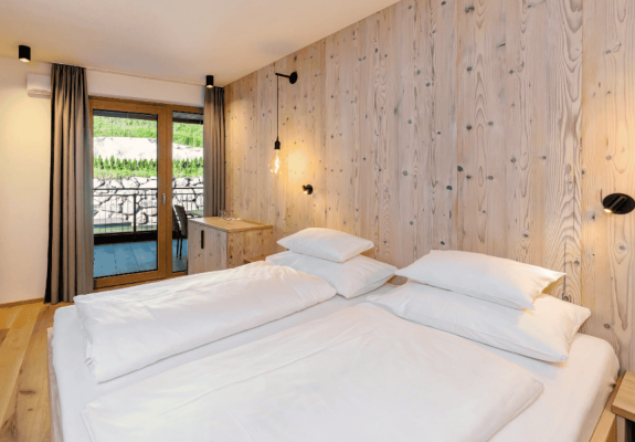 Schlafbereich Familienstudio Larimar