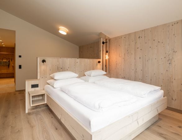 Schlafbereich Familienzimmer Smaragd
