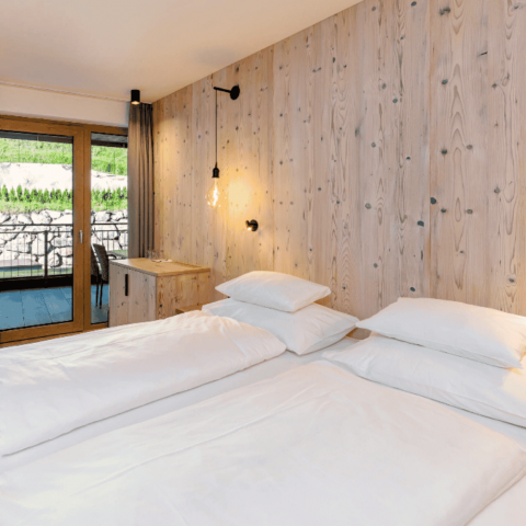 Schlafbereich Familienstudio Larimar