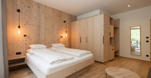 Schlafbereich Familienzimmer Rosenquarz