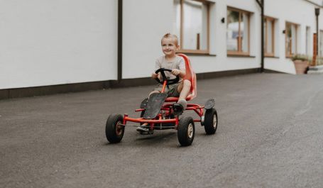 Go-Kart fahren beim Hotel Kristall