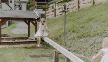 Außenspielplatz beim Hotel Kristall in Großarl