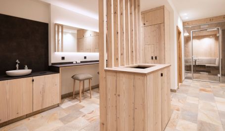 Eingang zur Wellnesslandschaft