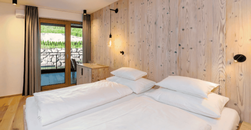 Schlafbereich Familienstudio Larimar