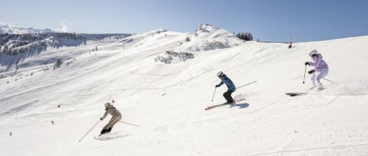 Gruppen Skifahren in Grossarl
