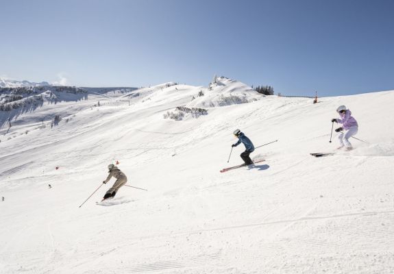 Gruppen Skifahren in Grossarl
