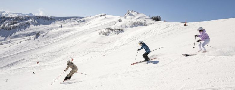 Gruppen Skifahren in Grossarl