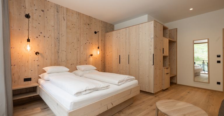 Schlafbereich Familienzimmer Rosenquarz