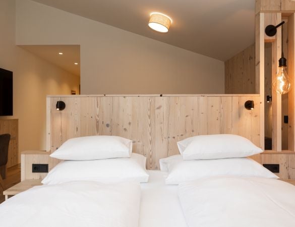 Schlafbereich Zimmer Sonnenstein