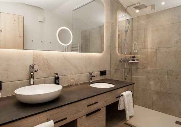 Badezimmer Familienstudio Rosenquarz