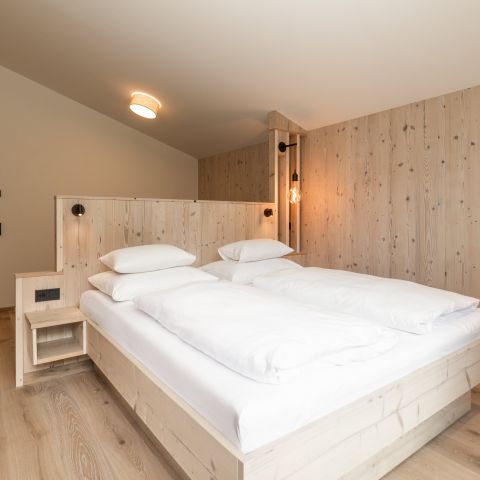 Schlafbereich Familienzimmer Smaragd