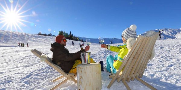 Die Zeit genießen-Skischaukel Grossarltal
