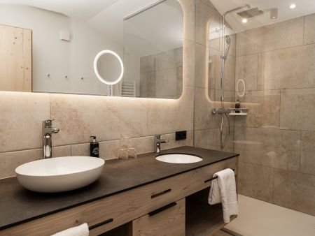 Badezimmer Familienstudio Rosenquarz