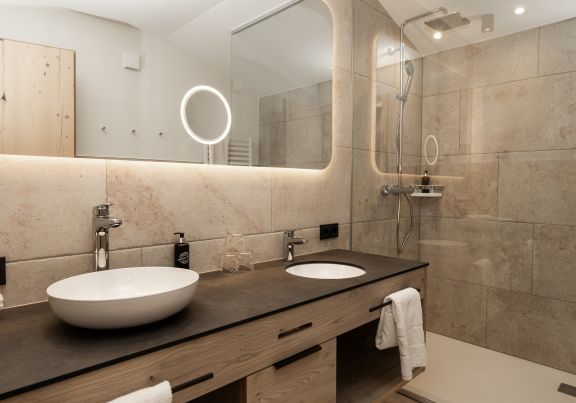 Badezimmer Familienstudio Rosenquarz