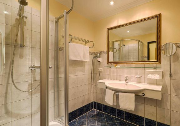 Hotelstudio Rubin Badezimmer