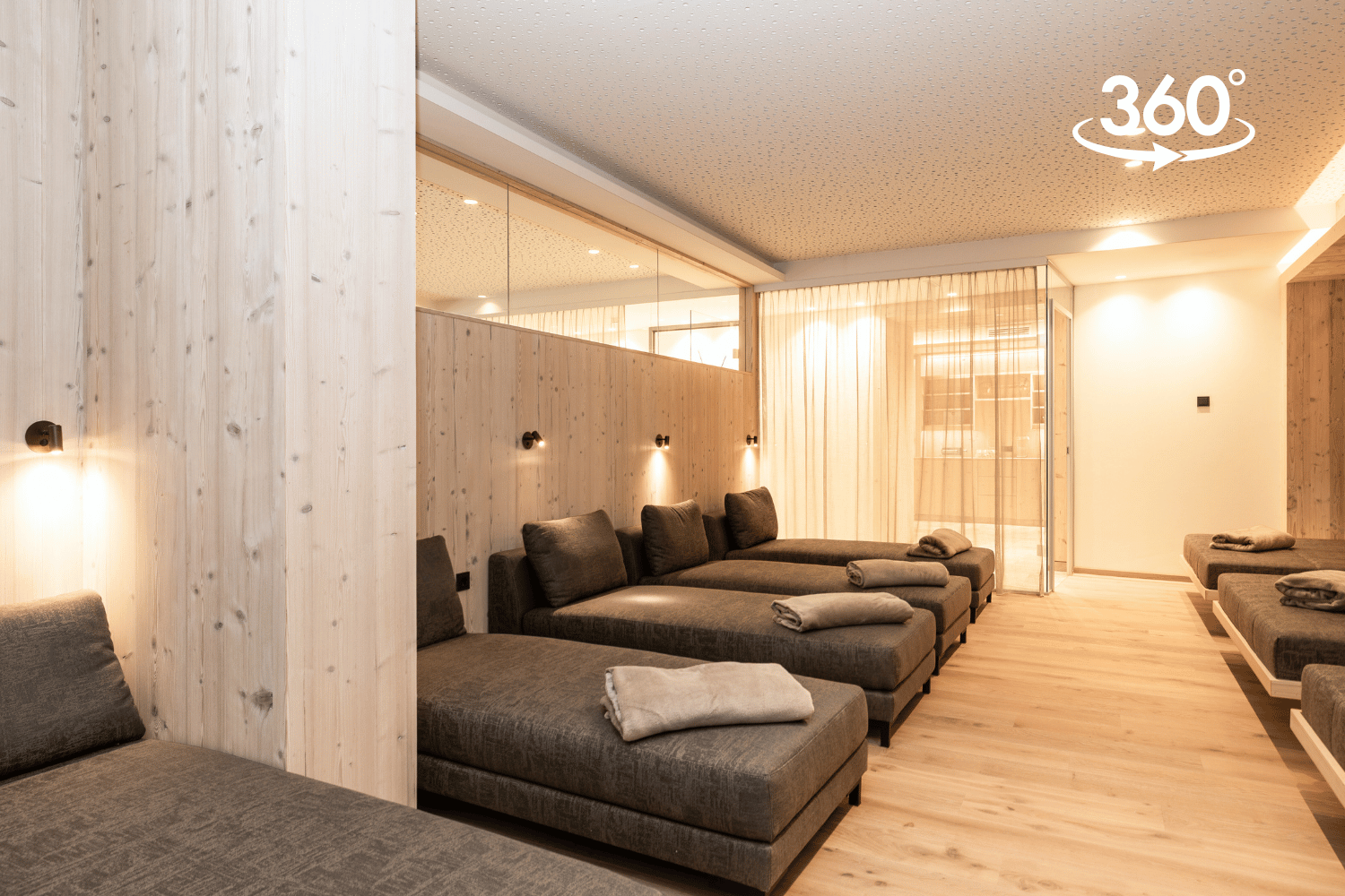 360° Tour - Wellnessbereich
