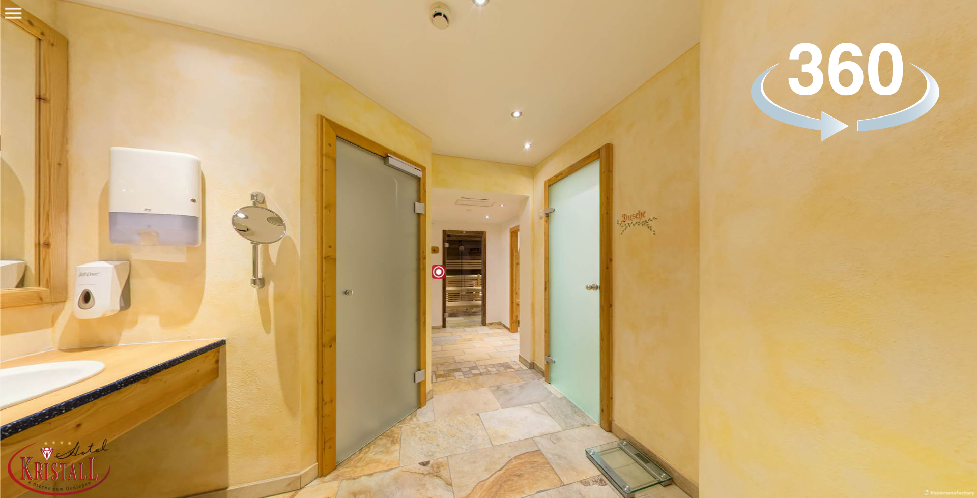 360° Tour - Wellnessbereich