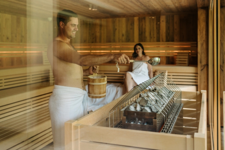 Saunieren im Hotel Kristall